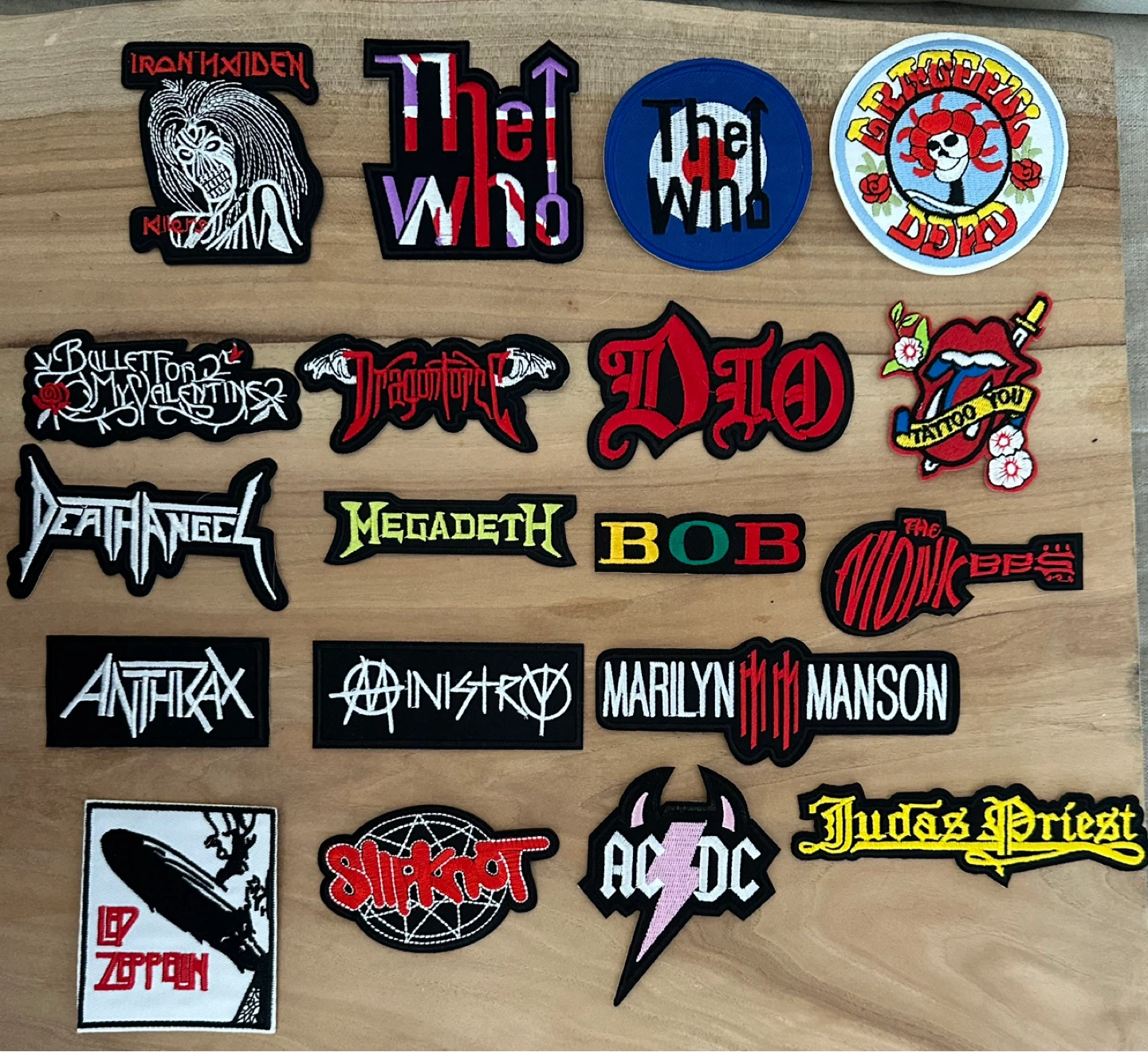 New Various Band Patches For Sale! - photo 2