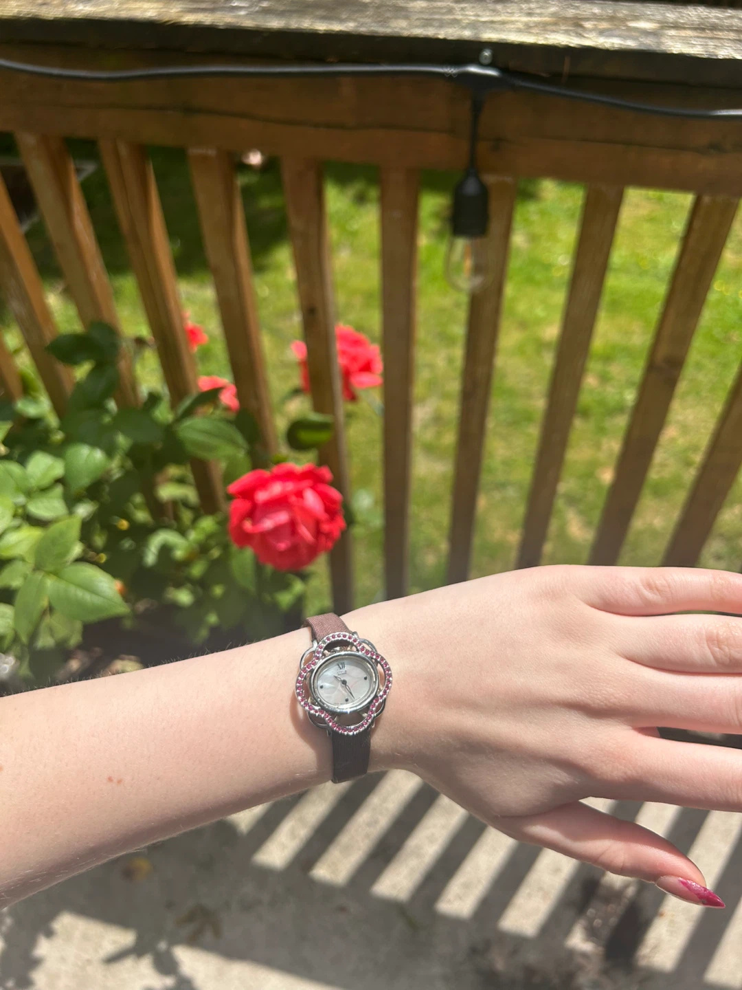 Citizen Watch with Pink Stones