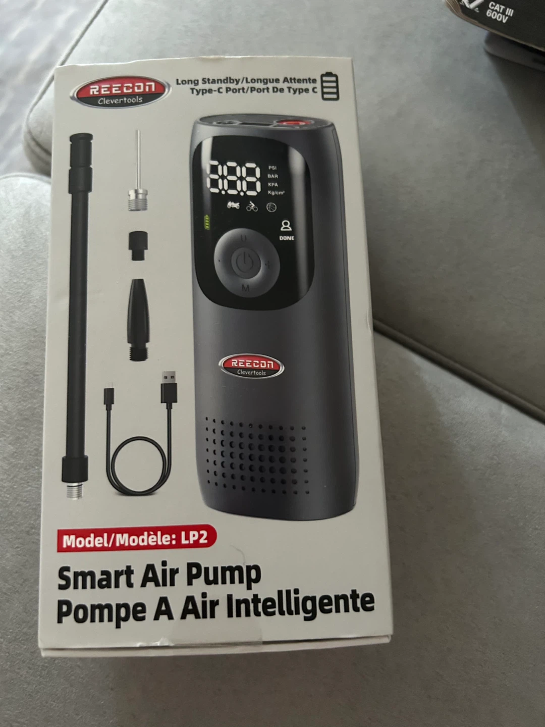 Open box not used REEcon LP2 Smart Air Pump