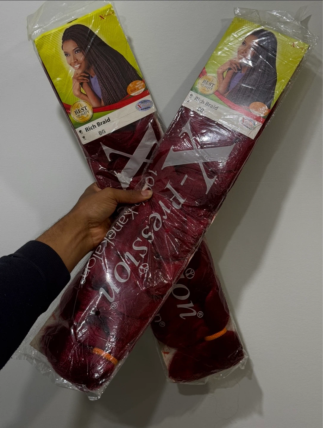 Large X-Pression Rich Braid Hair (Unstretched)