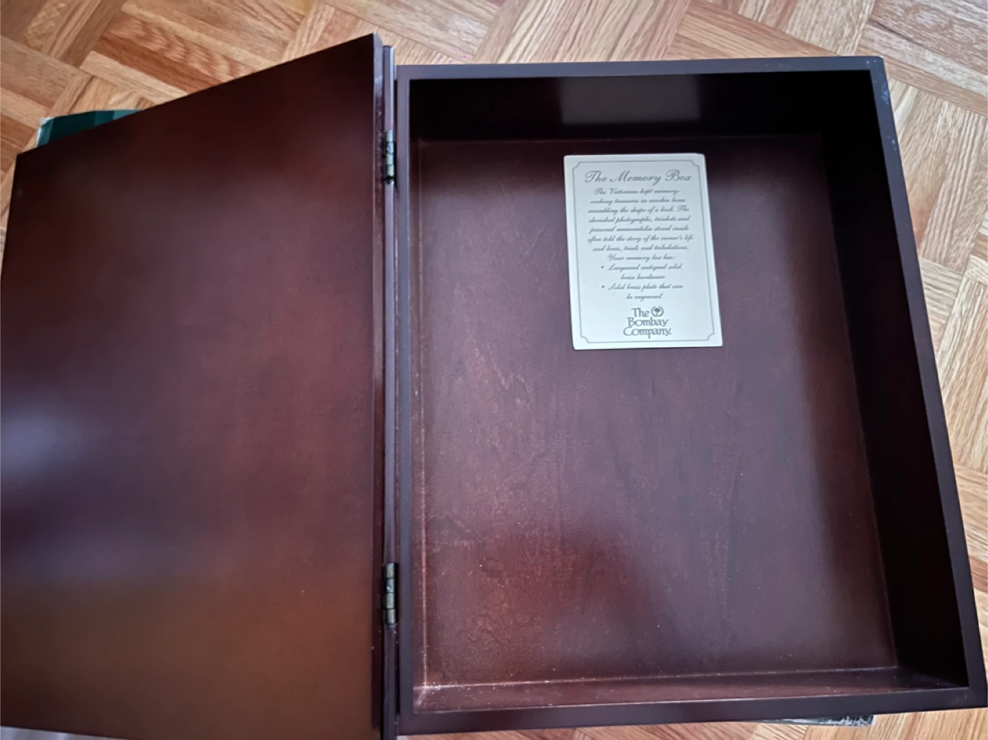 The Bombay Company Memory Box - photo 5