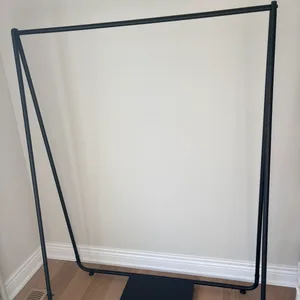 Black Metal Clothing Rack