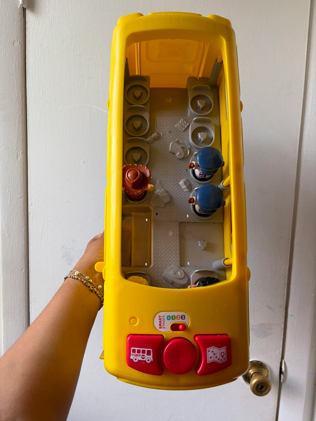 Fisher-Price Little People Yellow School bus pull along - photo 4