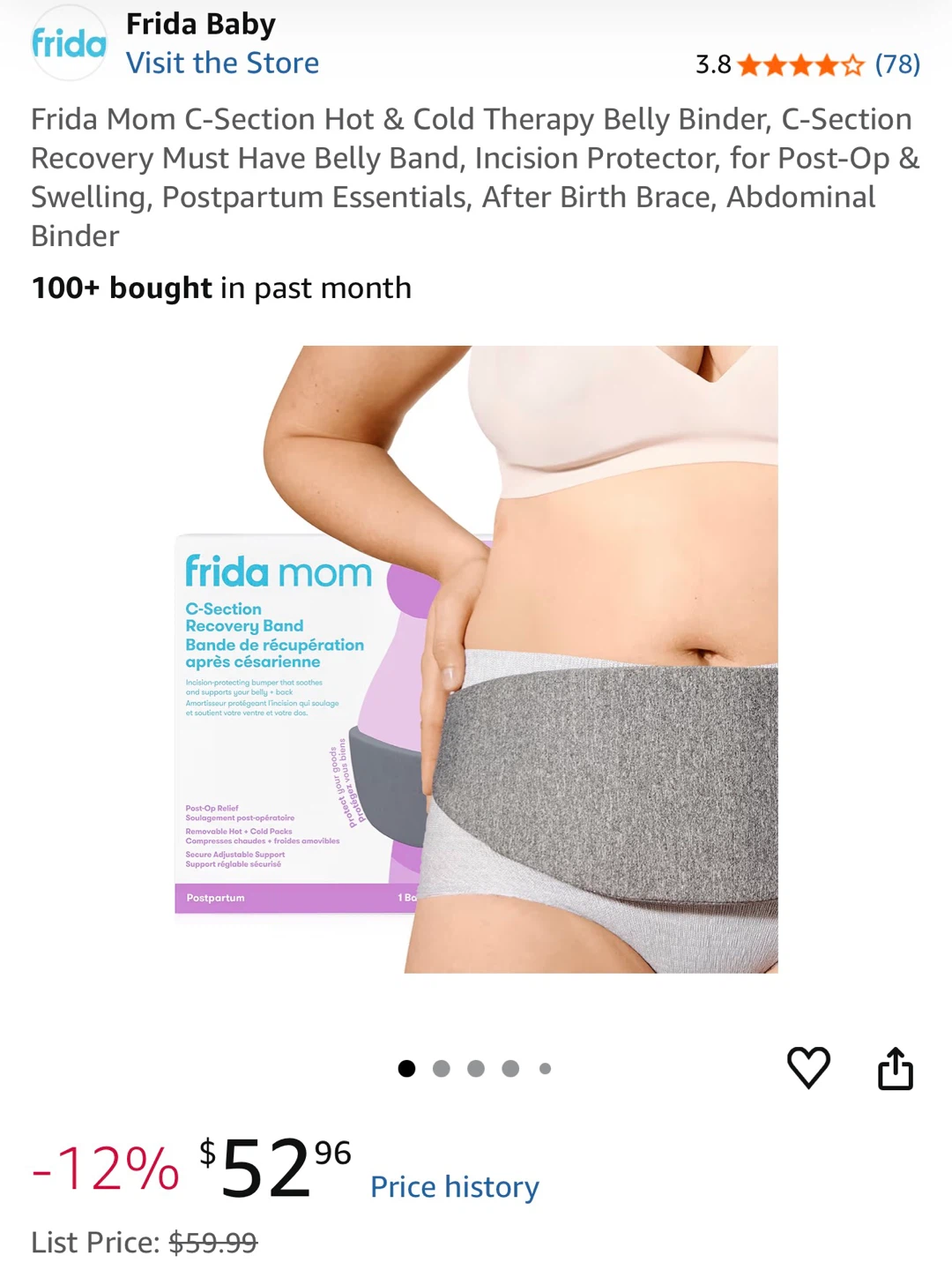 Frida Mom C-Section Recovery Band