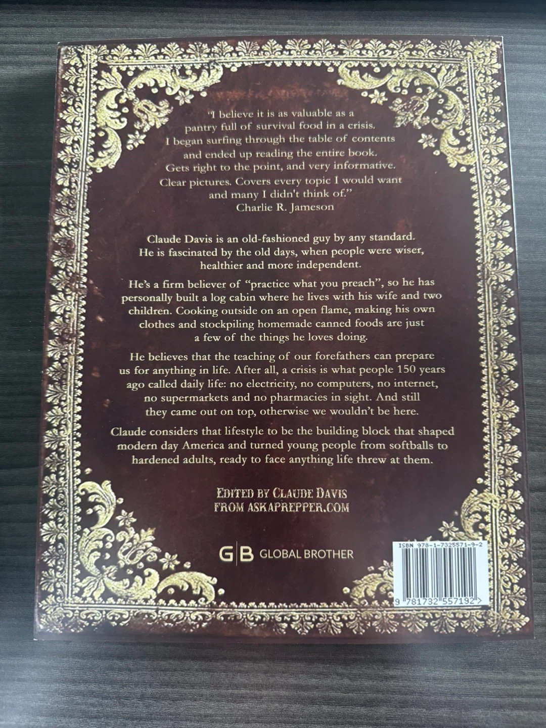 The Lost Ways Book by Claude Davis - photo 2