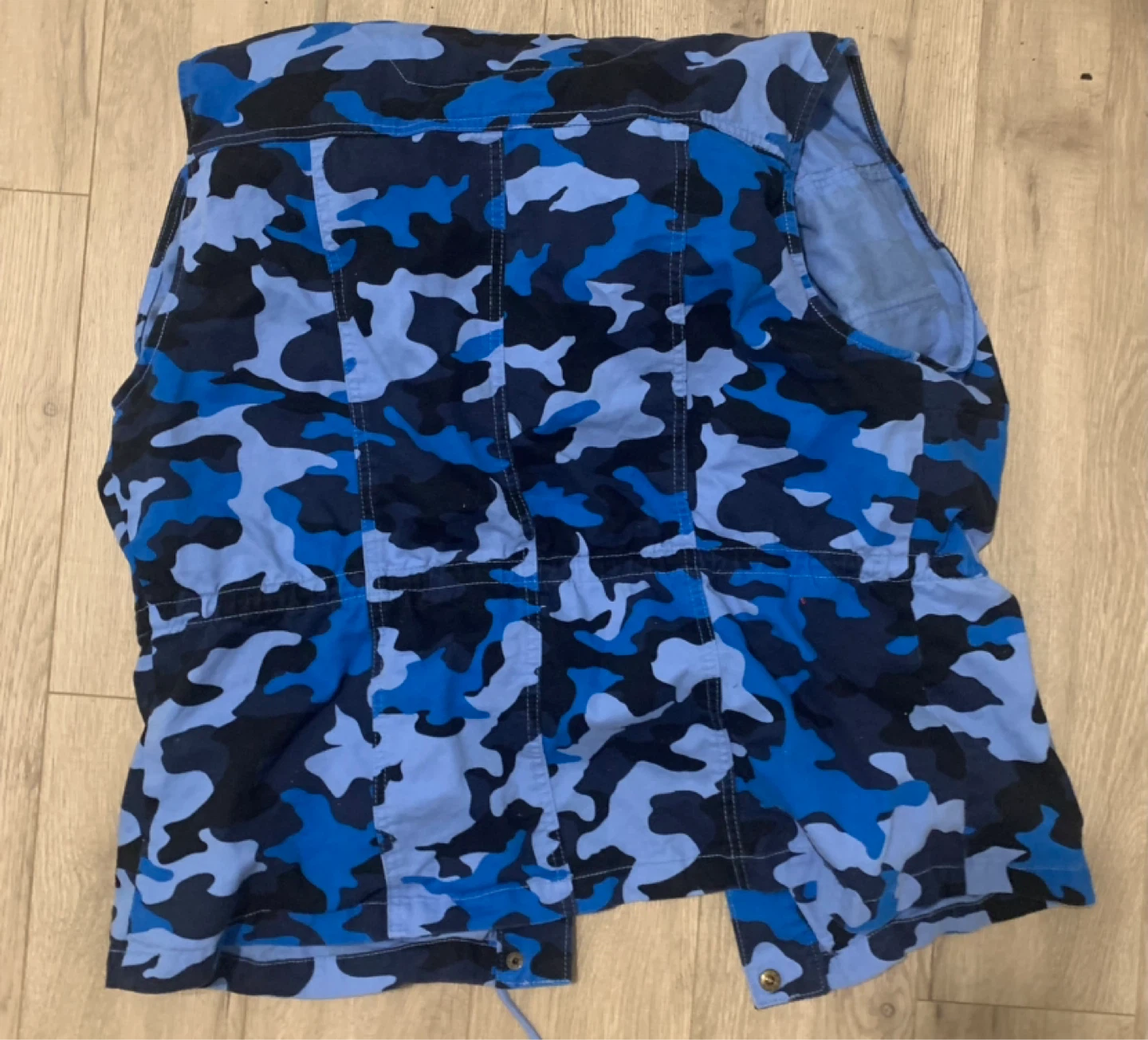 FORGE WORK WEAR Blue Camo Vest with Hood - photo 3
