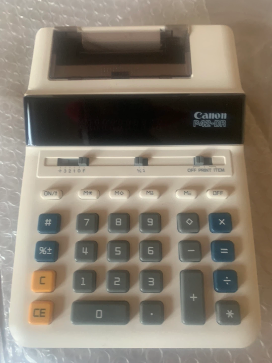 $$55 -$20 Canon P42-DR Printing Calculator
