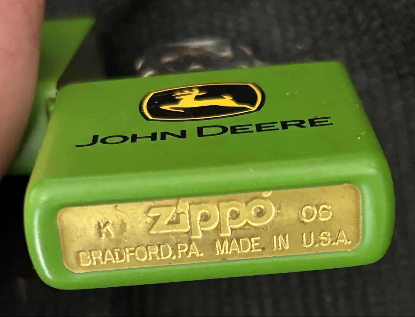 John Deere “Leaping deer” Zippo Lighter - photo 2