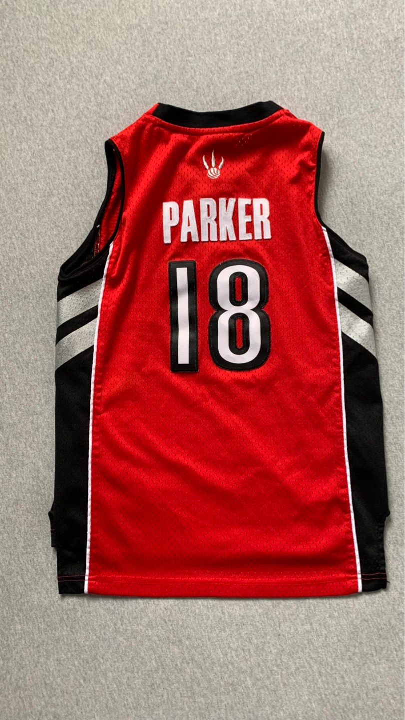 Toronto Raptors Parker #18 Basketball Jersey - Size M - photo 2