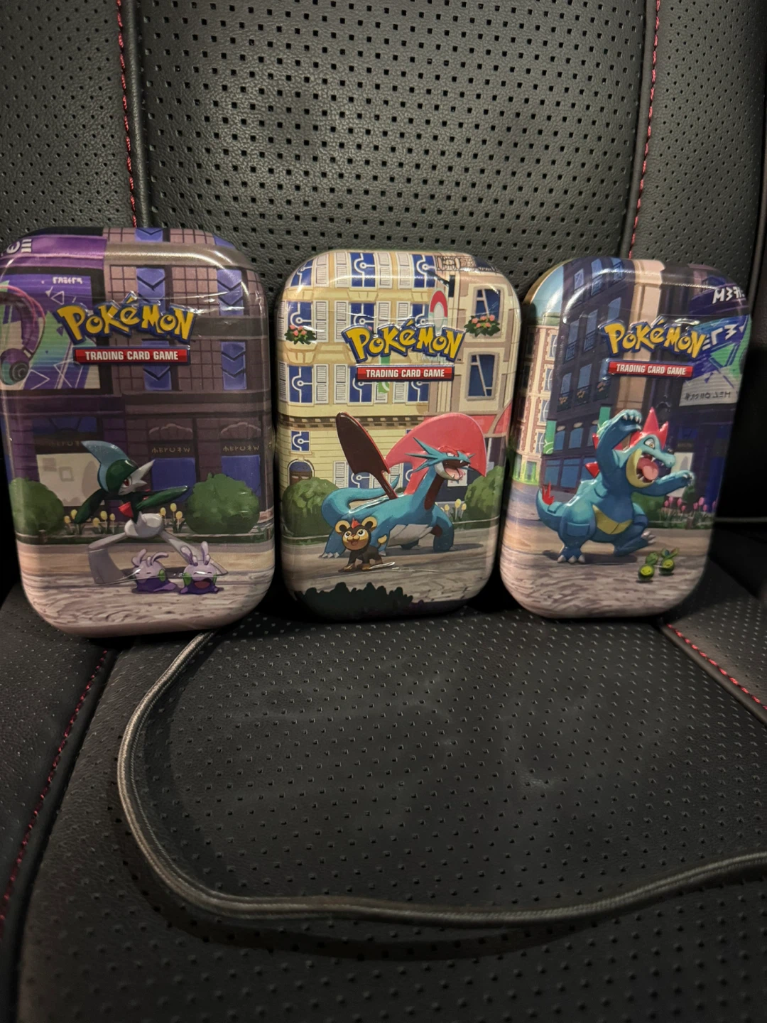 Pokemon Trading Card Game Tins (Set of 3)