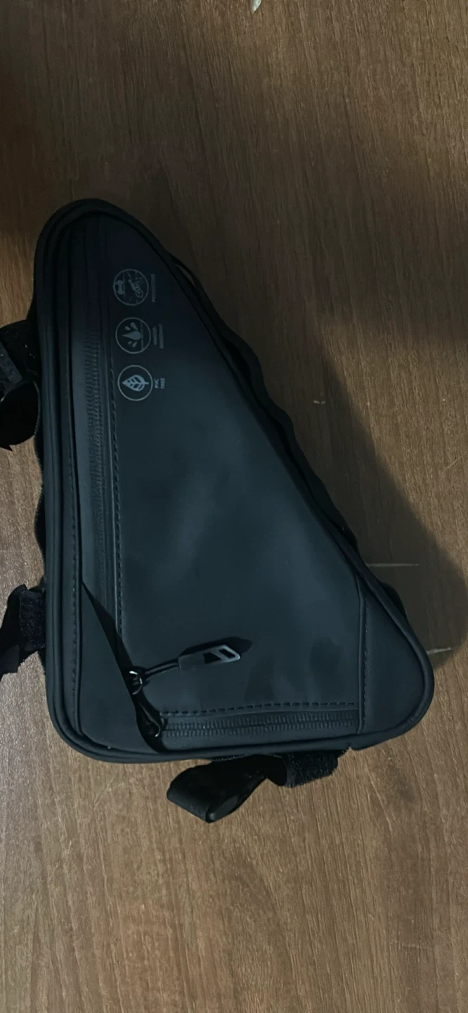 Black Bicycle Frame Bag - photo 2