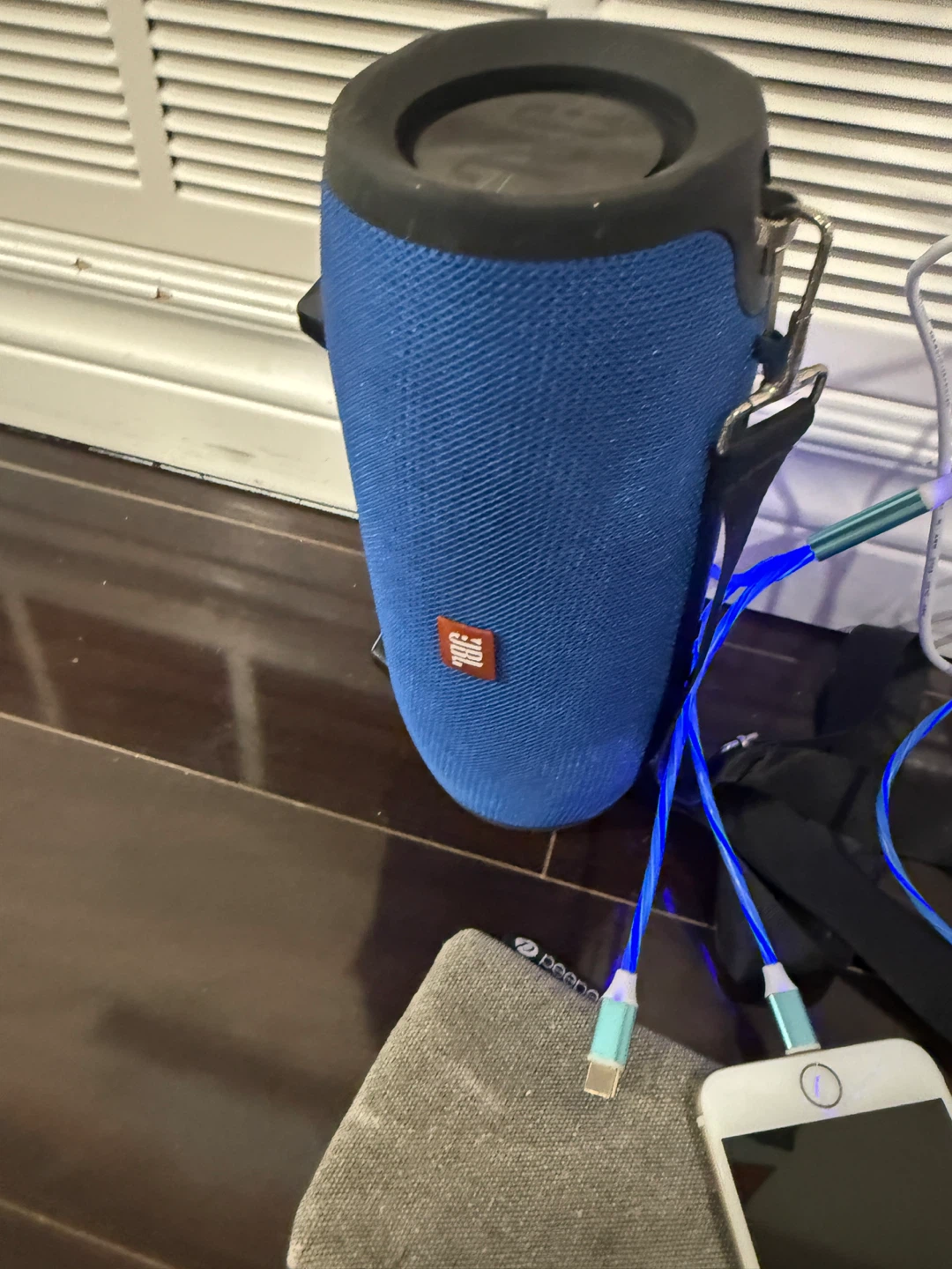 JBL Xtreme Blue Portable Bluetooth Speaker