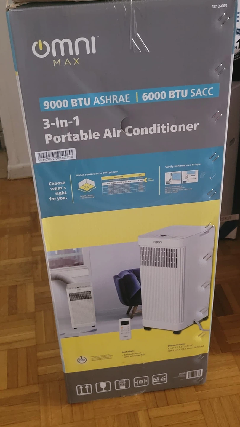 Omni Max 3-in-1 Portable Air Conditioner - photo 2