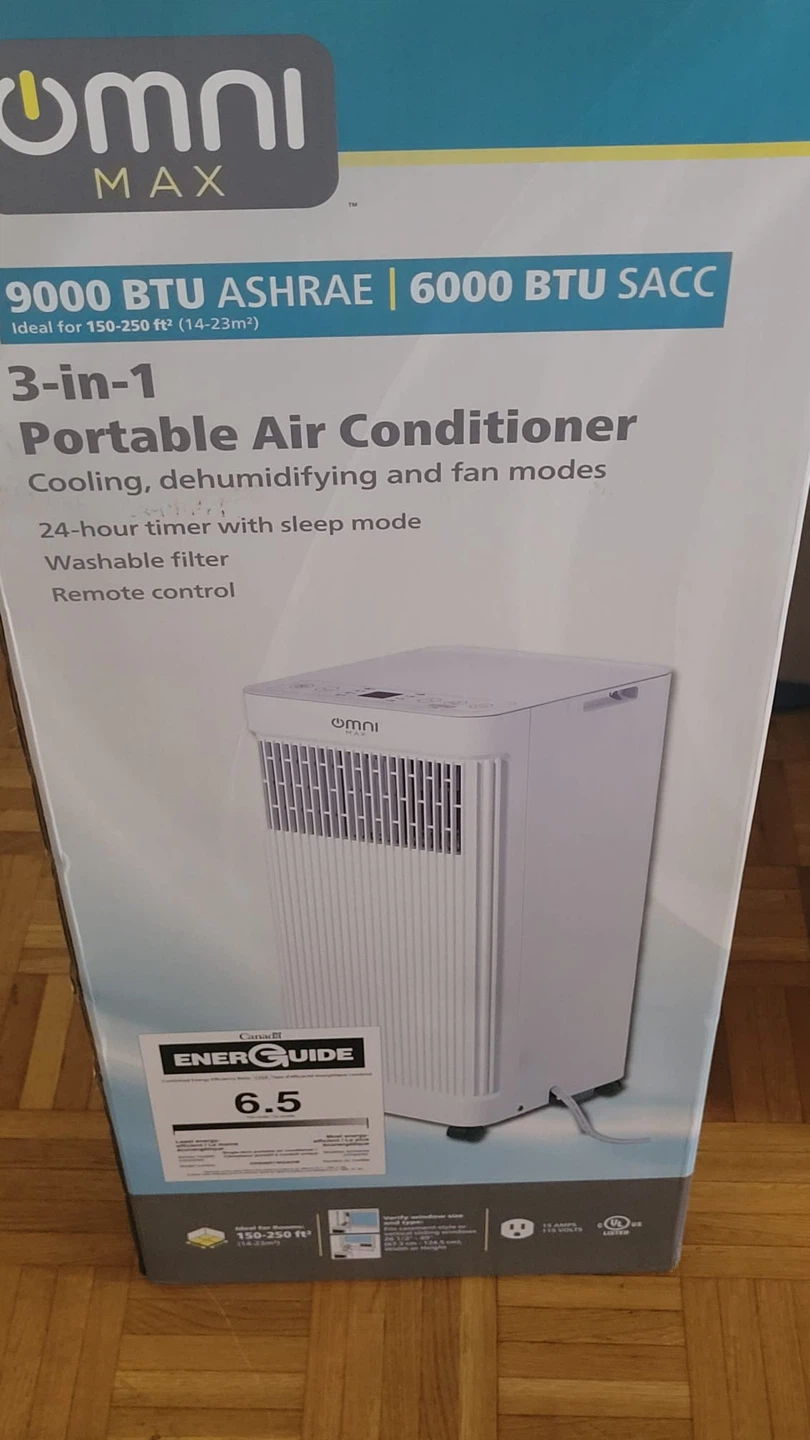 Omni Max 3-in-1 Portable Air Conditioner - photo 3