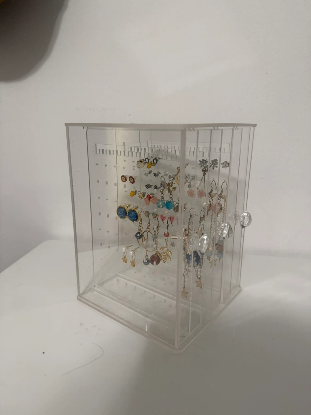 Clear Acrylic Earring Organizer