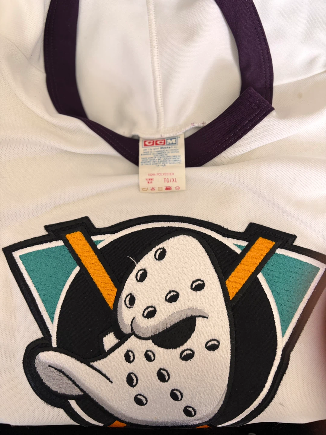 CCM Mighty Ducks Hockey Jersey TG/XL - photo 3