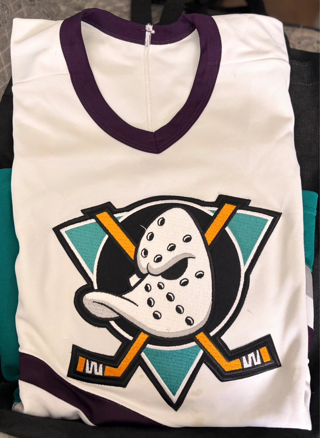 CCM Mighty Ducks Hockey Jersey TG/XL