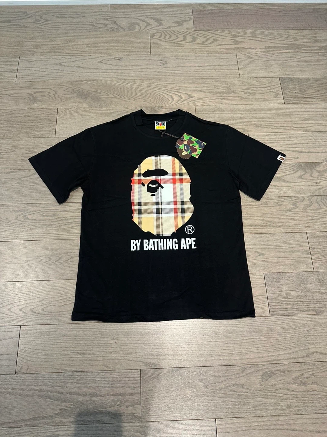 Burberry x bape shirt