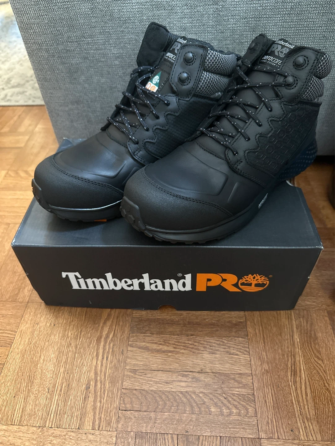 Timberland PRO Black Work Boots