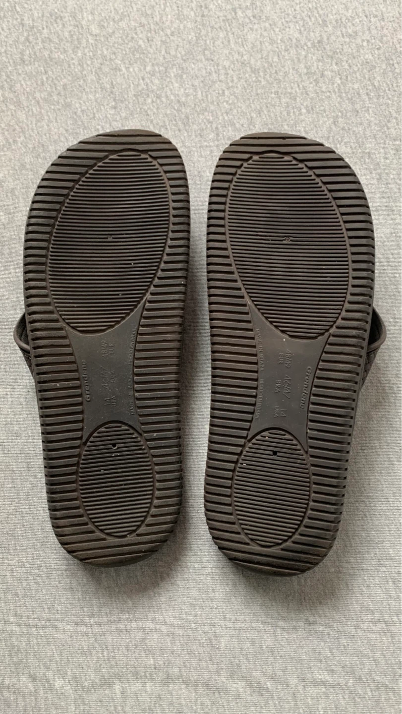 American Eagle Men's Size 14 Brown Flip Flop Sandals - photo 2