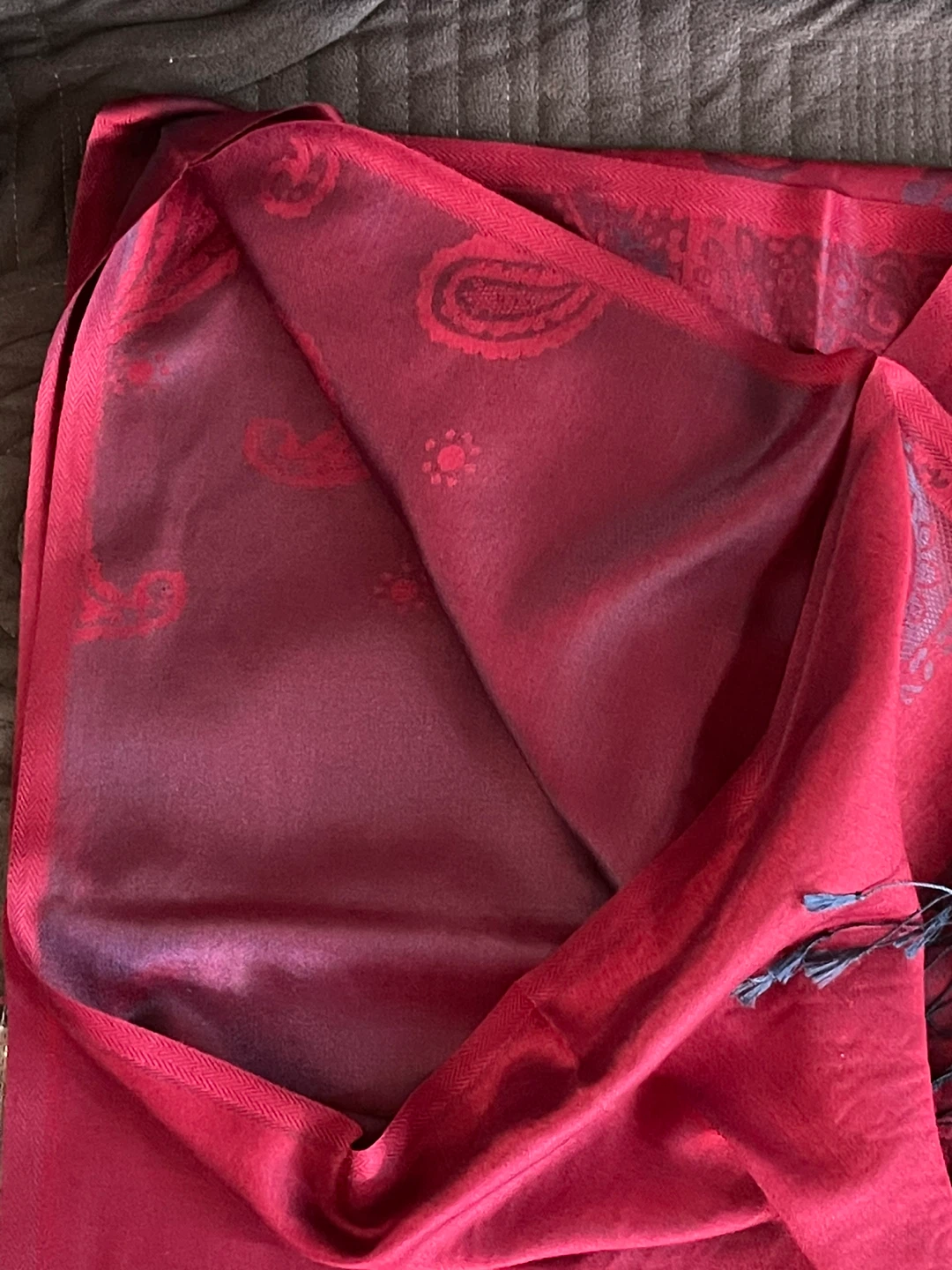 Paisley Print Scarves (Set of 4) - photo 3