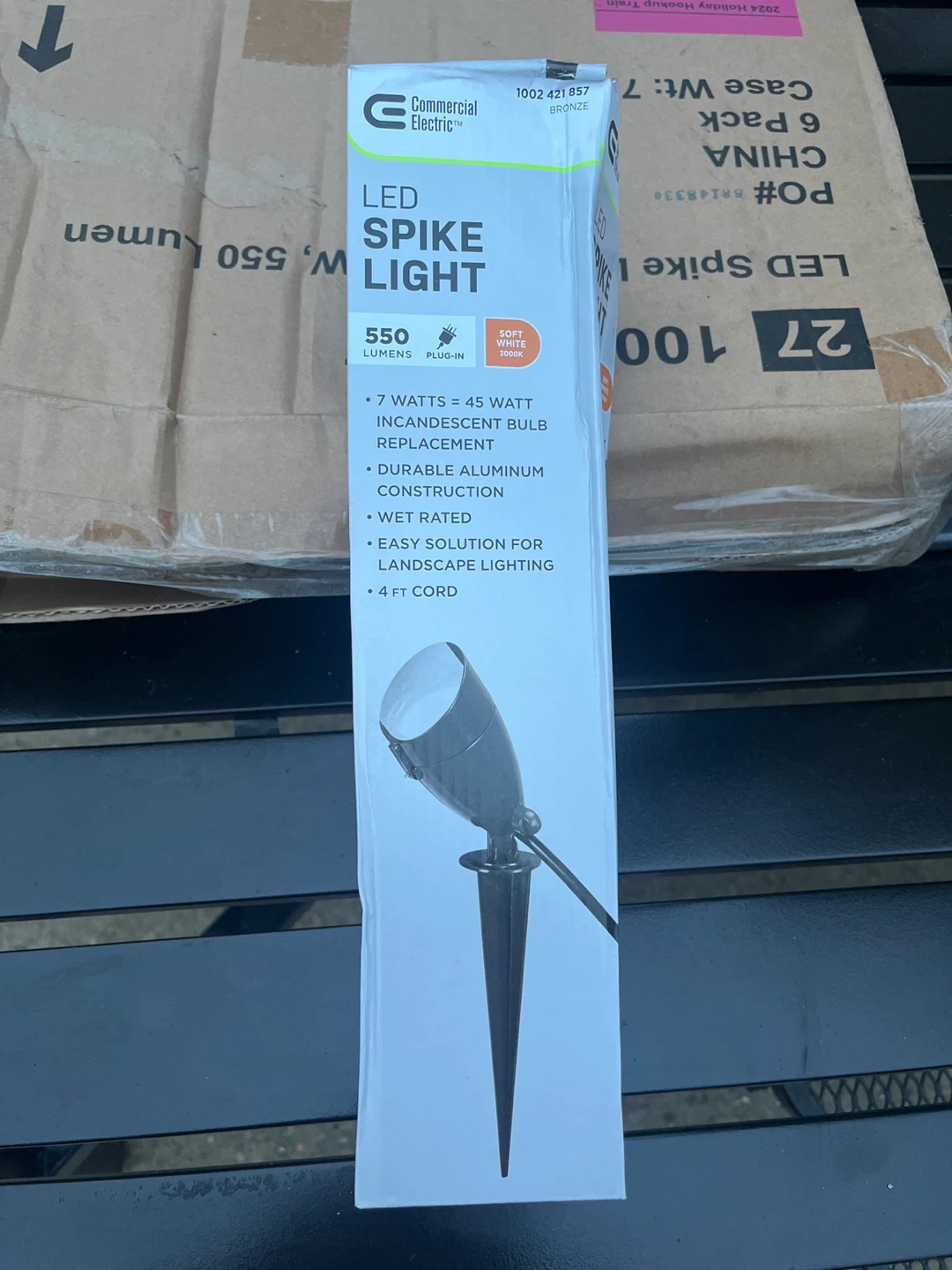 Commercial Electric LED Spike Light