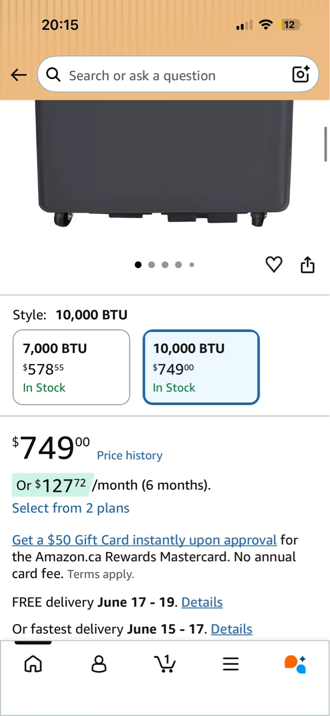 Hisense Portable Air Conditioner