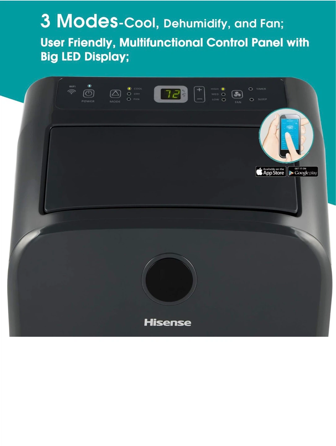 Hisense Portable Air Conditioner - photo 3