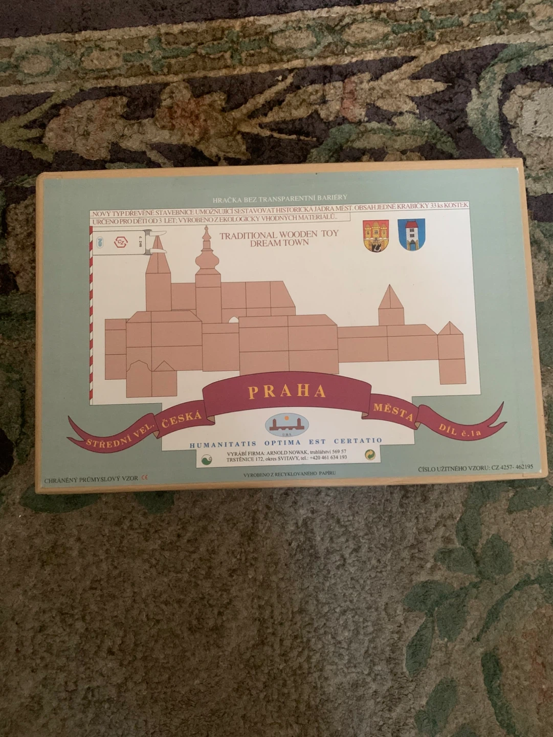 Traditional Wooden Toy - Prague