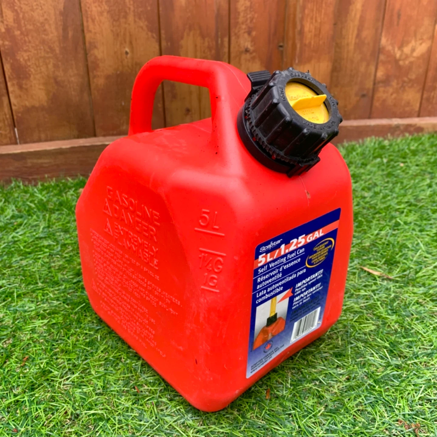 Gas Can Fuel Can Gasoline Container 5L Fuel Storage Can