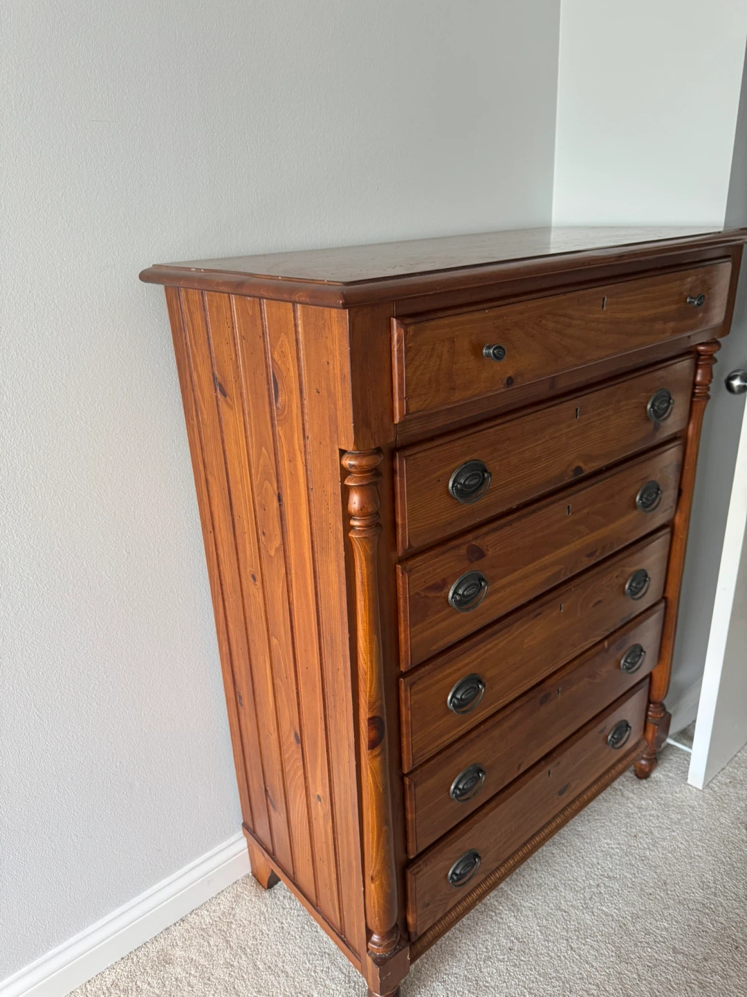 Wooden Chest of Drawers - photo 2