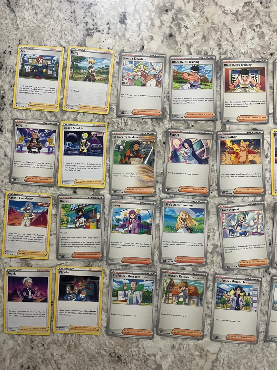 Pokemon Trainer Cards (90) English - photo 2
