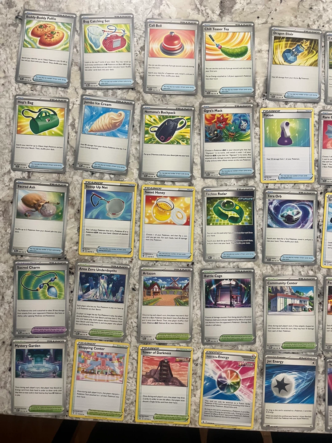 Pokemon Trainer Cards (90) English - photo 5