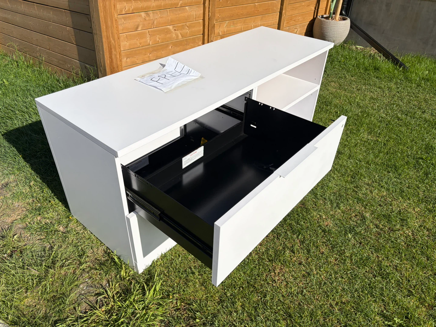 office storage cabinet with drawers like new - photo 2