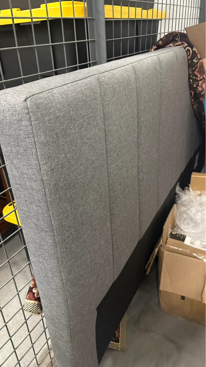 Queen size bed frame and Euro Plush Mattress