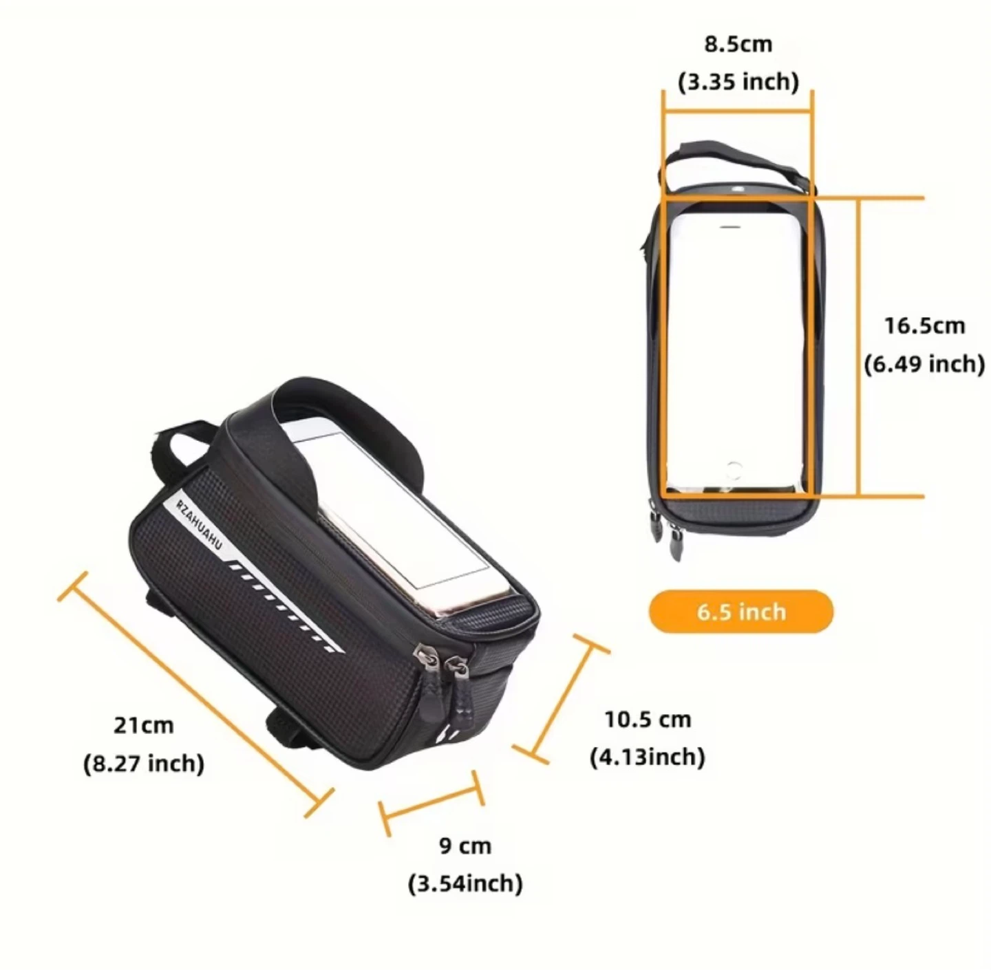 Bike Frame Bag with Touch Screen - photo 2