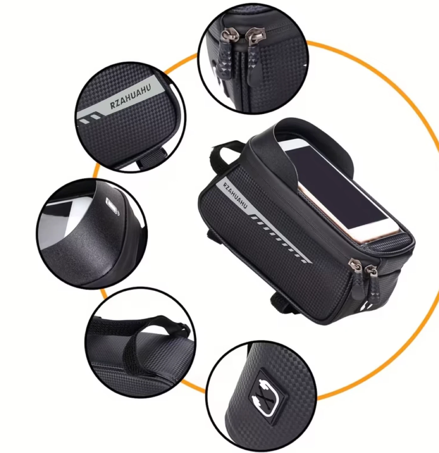 Bike Frame Bag with Touch Screen - photo 5