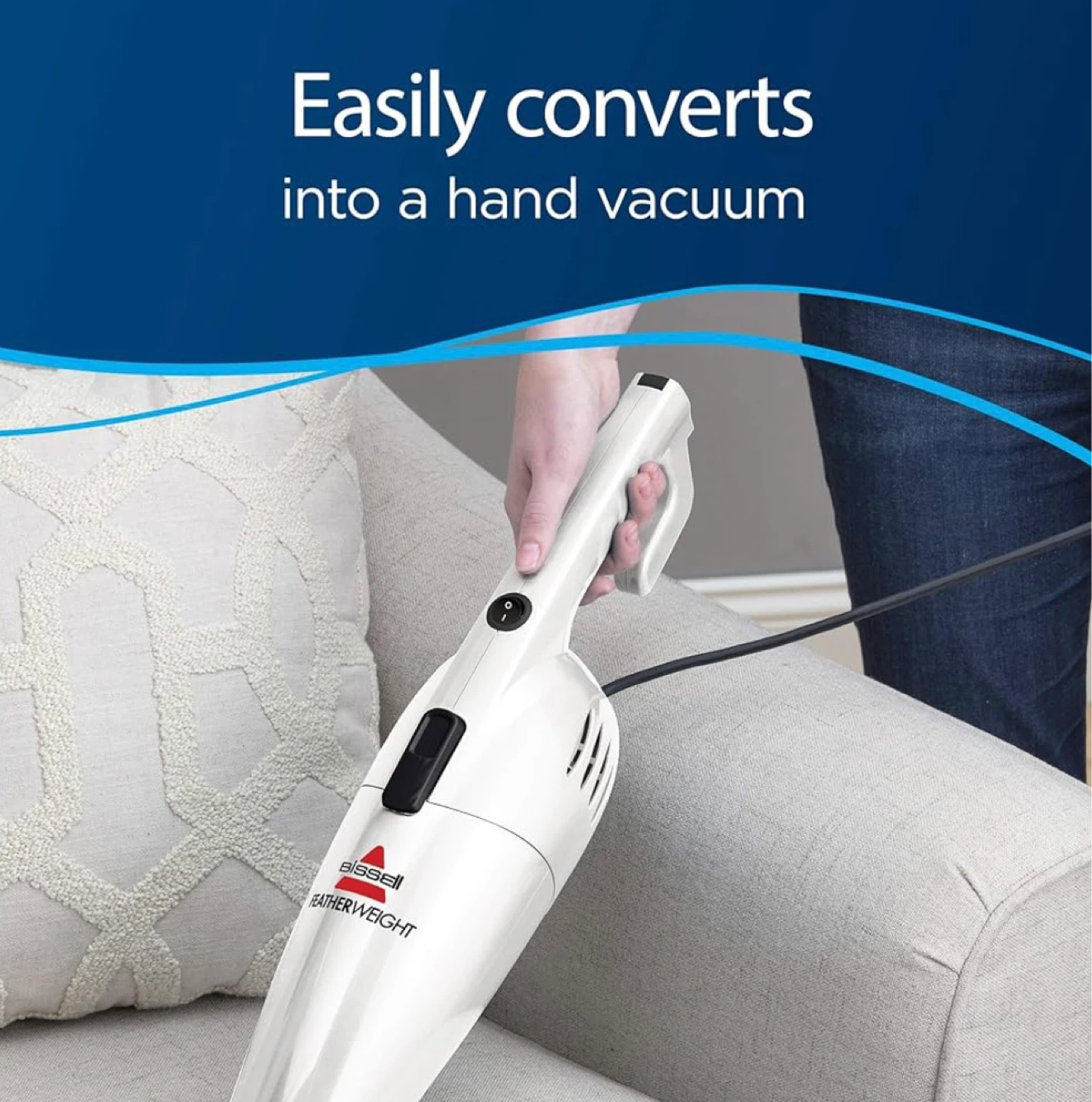 Bissell Featherweight Stick Vacuum - White - photo 5