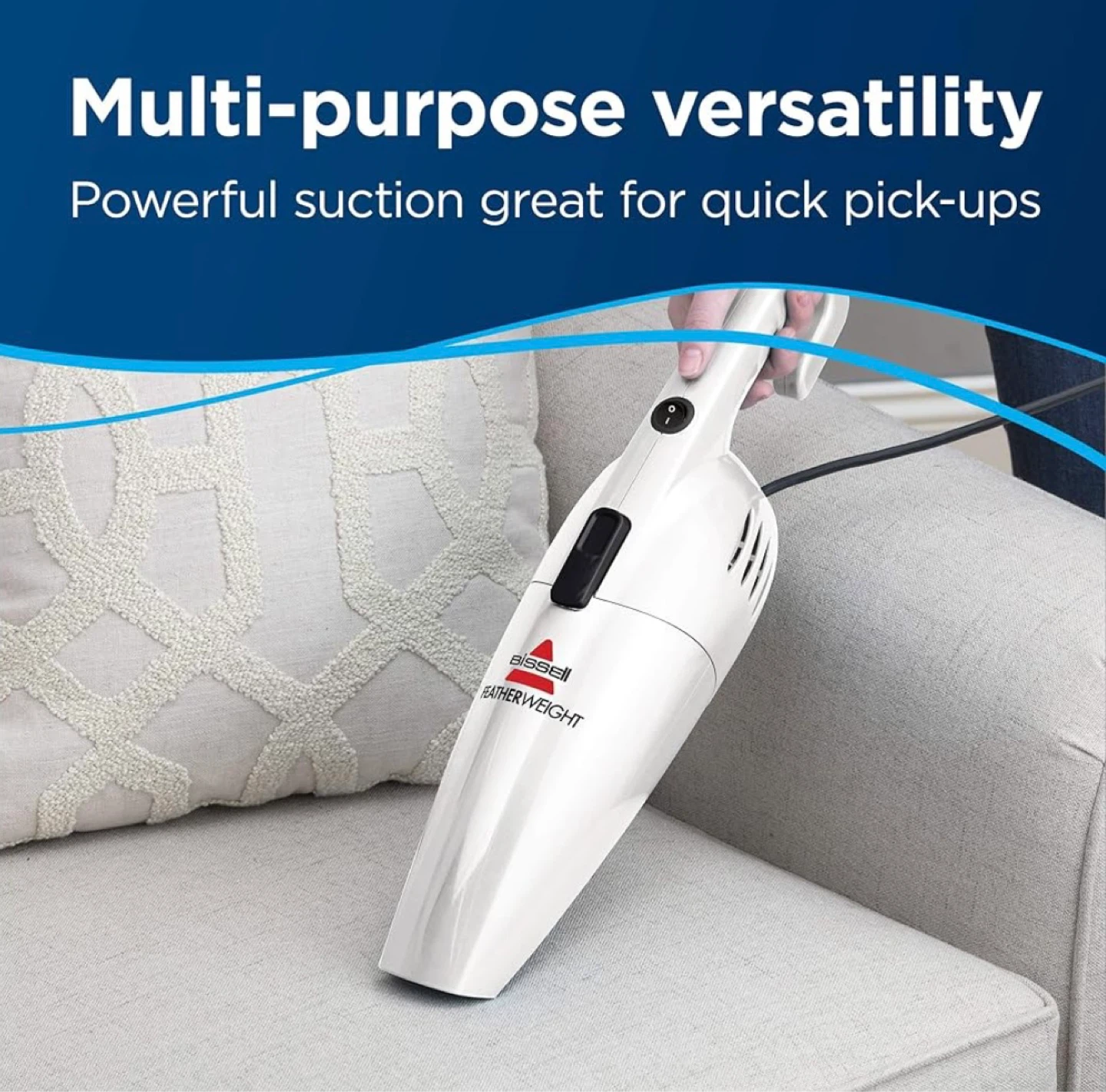 Bissell Featherweight Stick Vacuum - White - photo 3