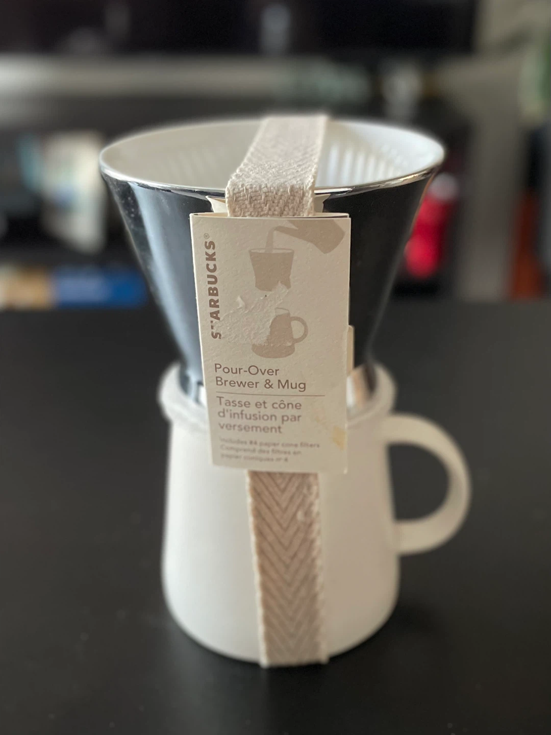 Starbucks Pour-Over Brewer & Mug Set