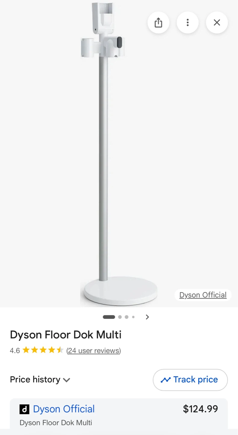 Dyson V11 Charging Stand + NEW Attachments - photo 2
