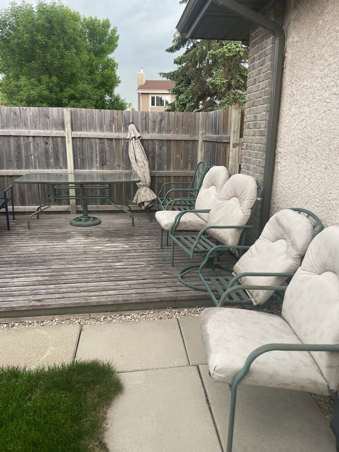 Patio Set with Table and Chairs - photo 3