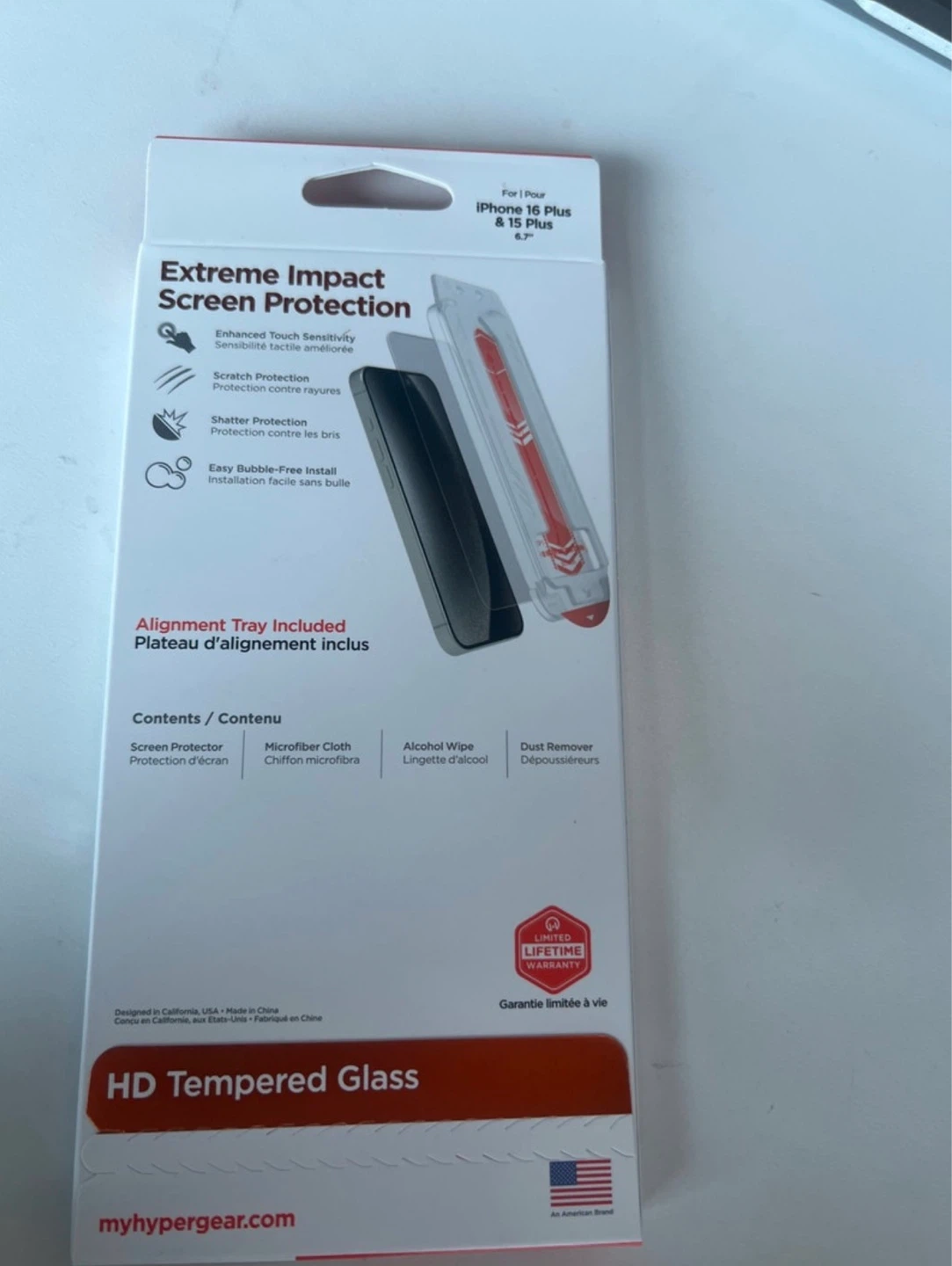 iPhone 15 Plus / 16 Plus Screen Protector – Brand New - photo 3