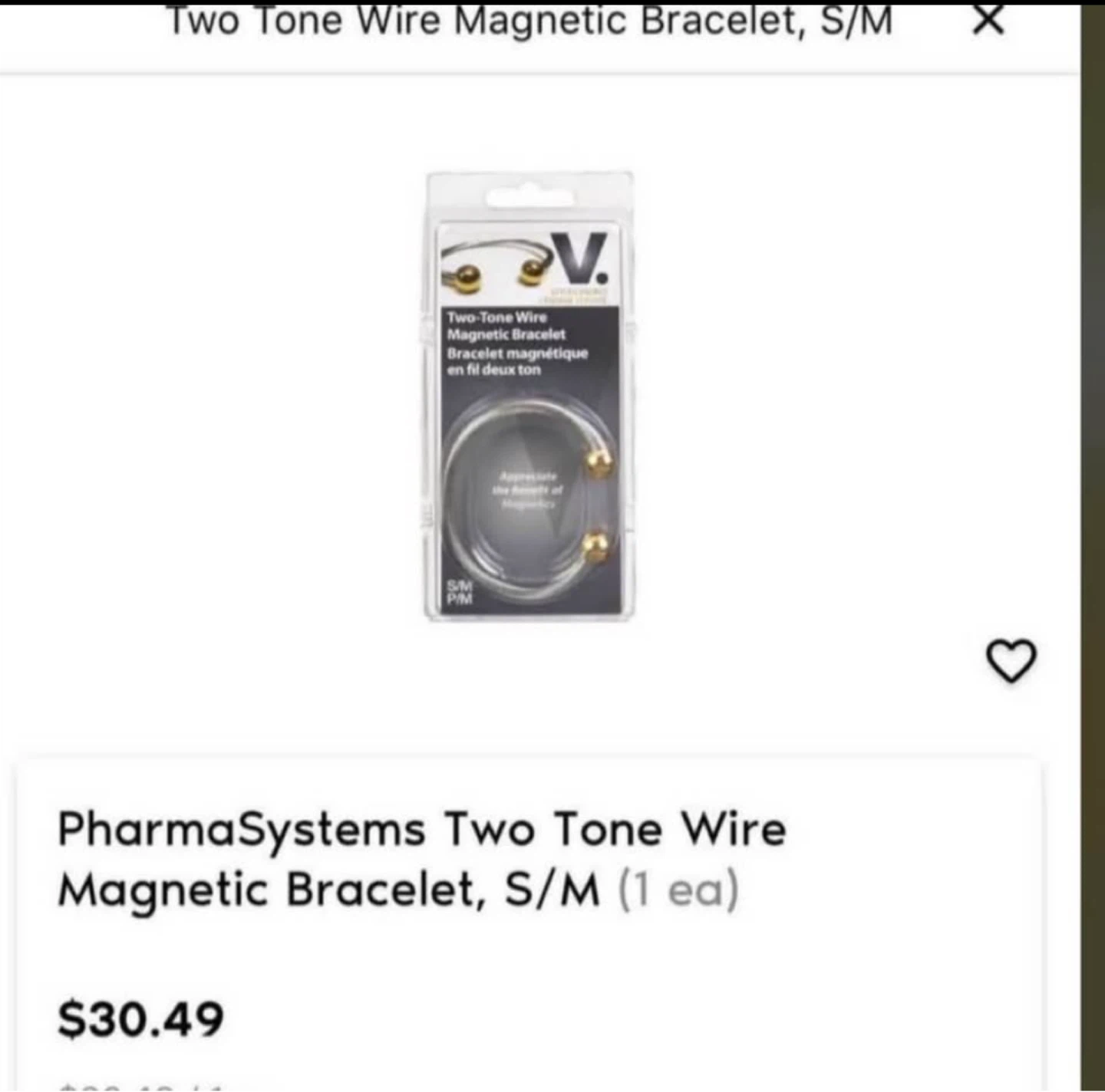 Two-Tone Magnetic Bracelet – Silver & Gold - photo 3