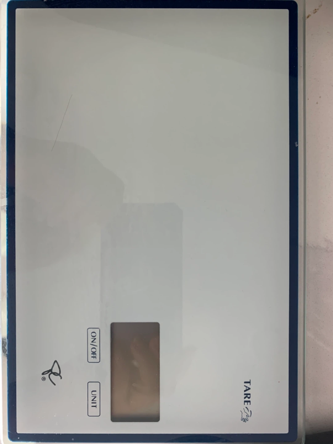 White Kitchen Scale