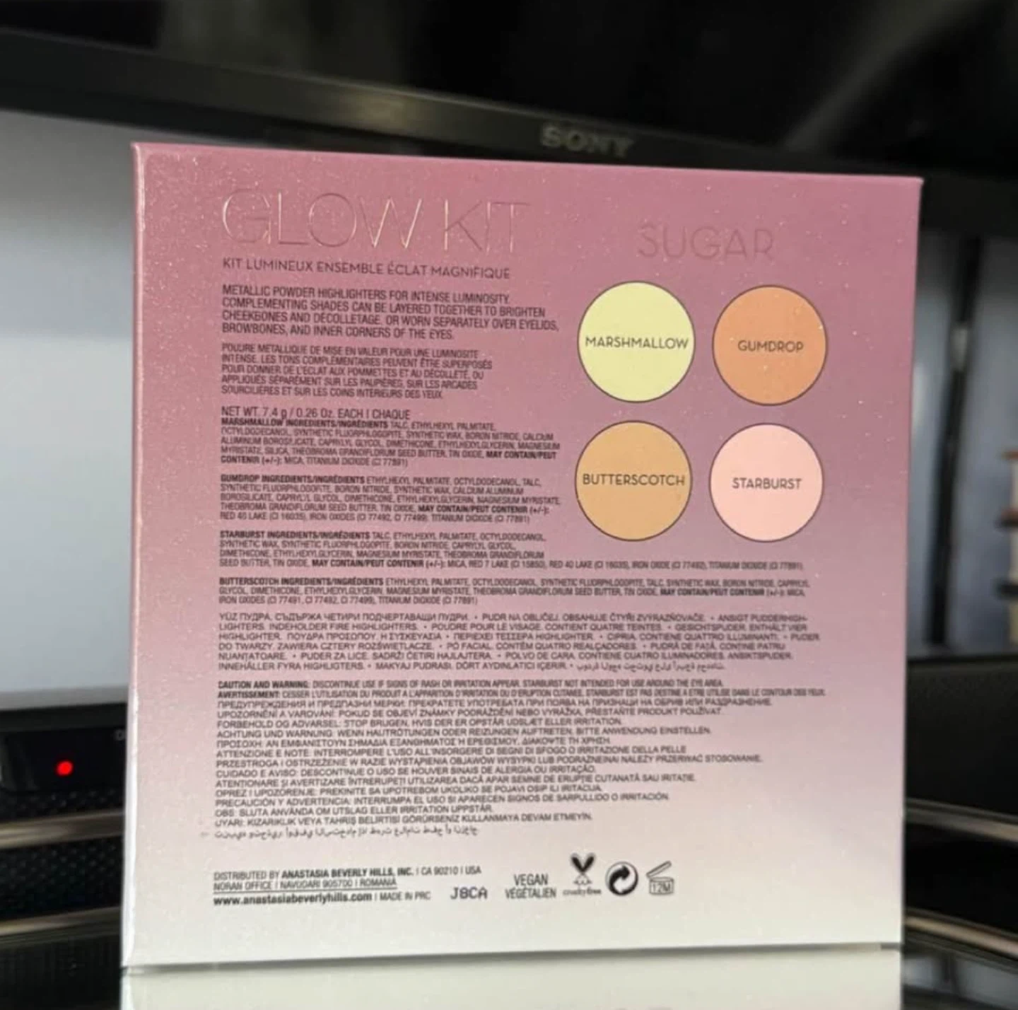 NEW ABH Glow Kit Sugar Highlighter Palette - photo 4