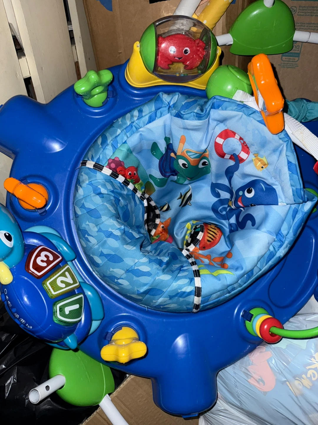 Baby Einstein Neptune's Ocean Discovery Activity Jumper - photo 3