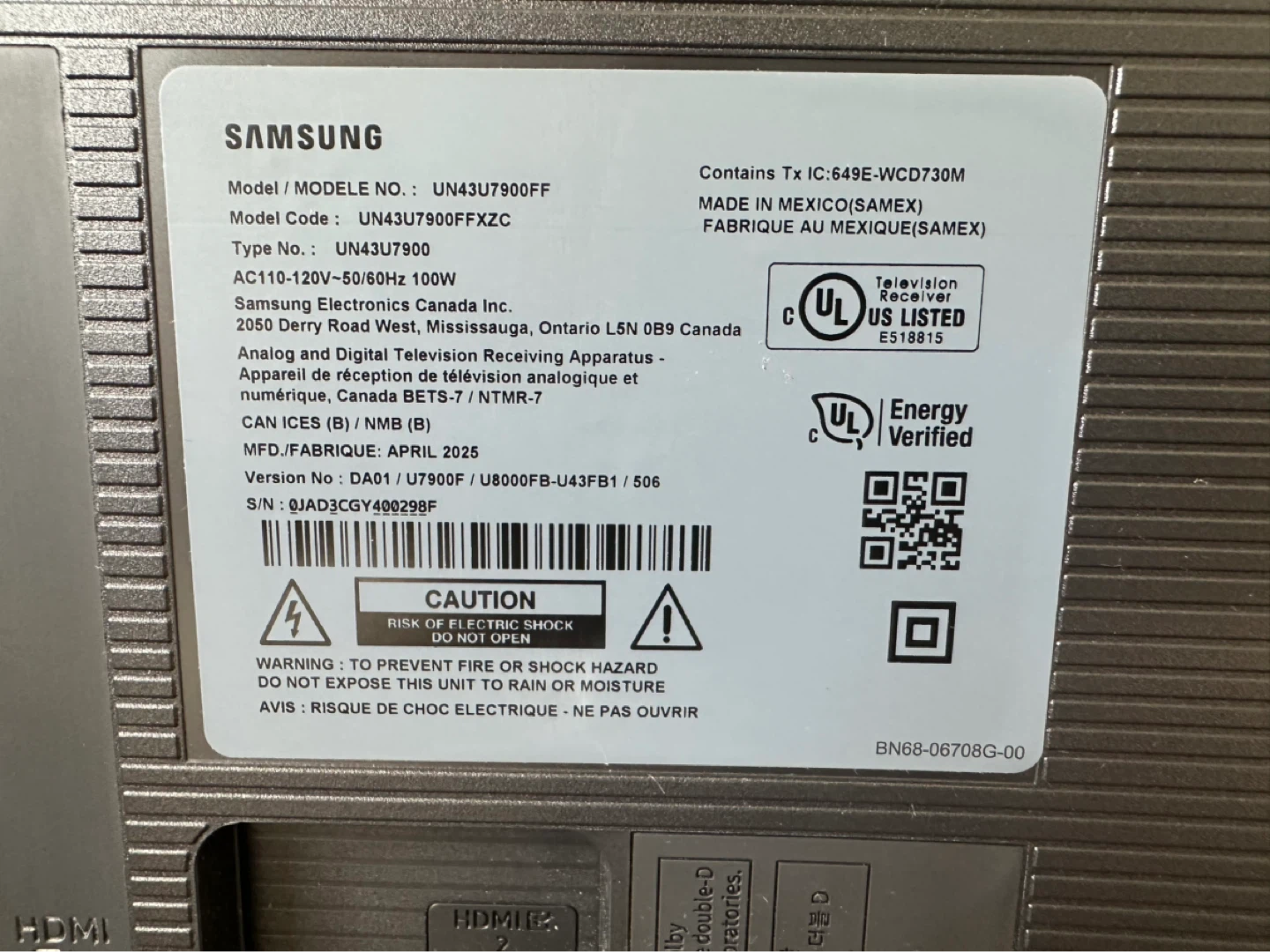 Samsung 43" UHD Smart TV - photo 3