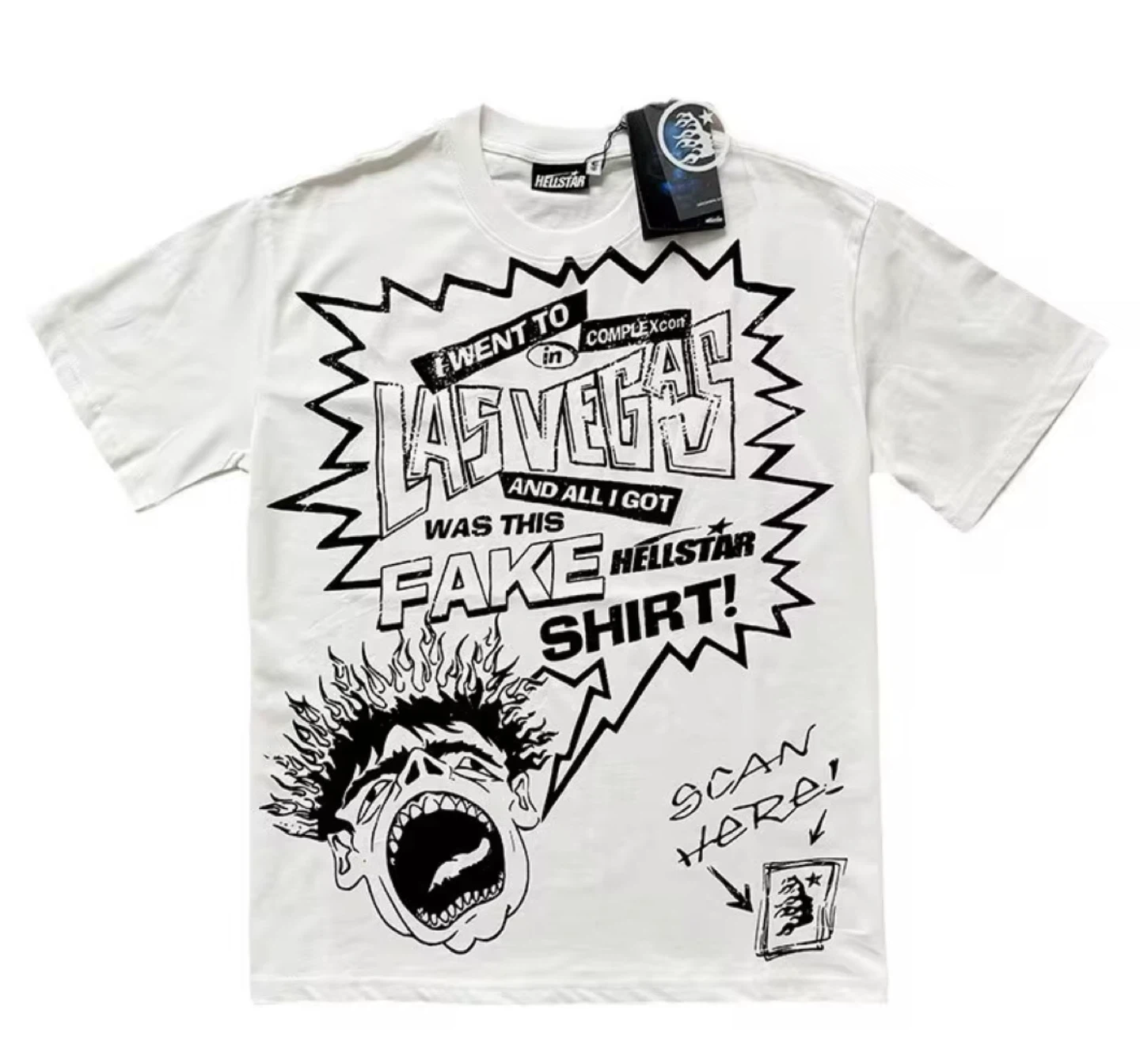 Hellstar "All Stars Go To Heaven" Graphic T-Shirt - photo 3