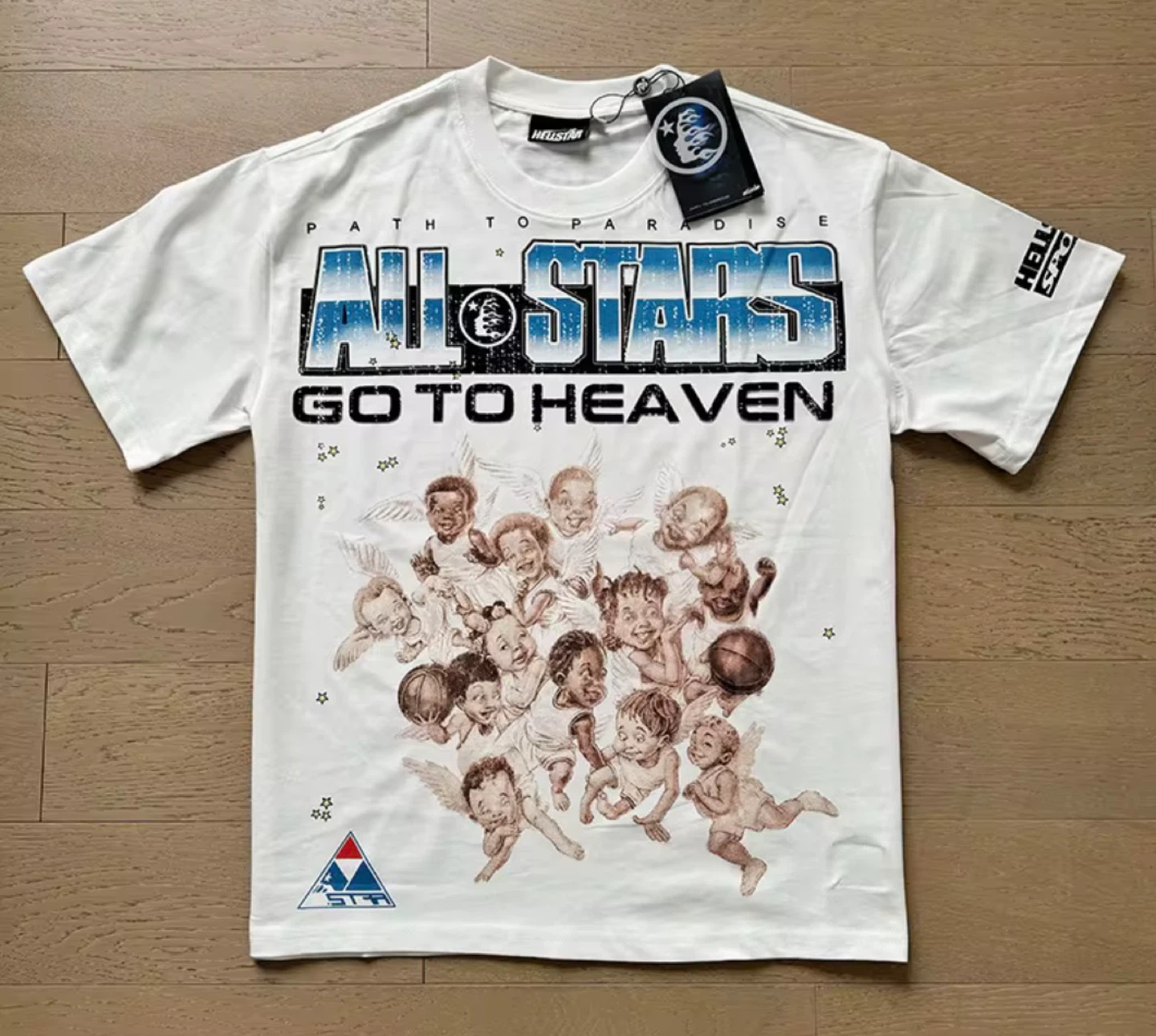 Hellstar "All Stars Go To Heaven" Graphic T-Shirt - photo 5